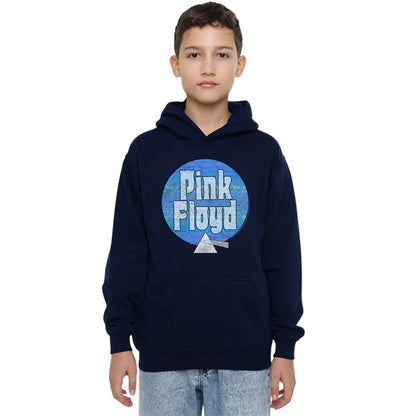 Navy - Lifestyle - Pink Floyd Childrens-Kids Circle Of Prisms Hoodie