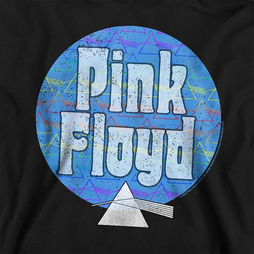 Black - Side - Pink Floyd Childrens-Kids Circle Of Prisms Hoodie