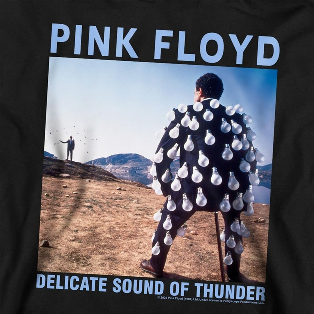 Black - Side - Pink Floyd Childrens-Kids Delicate Sound Of Thunder Hoodie
