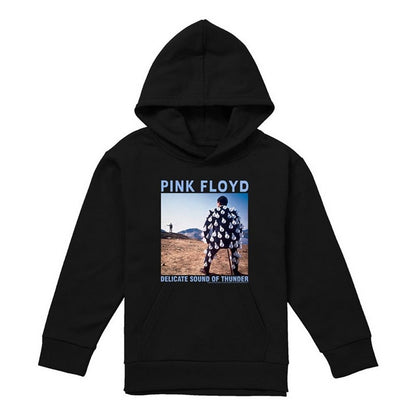 Black - Front - Pink Floyd Childrens-Kids Delicate Sound Of Thunder Hoodie
