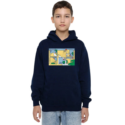 Navy - Lifestyle - Pink Floyd Childrens-Kids Pyramids Hoodie