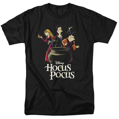 Black - Front - Hocus Pocus Womens-Ladies Pot T-Shirt