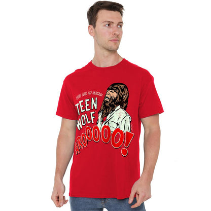 Red - Lifestyle - Teen Wolf Unisex Adult Animal T-Shirt