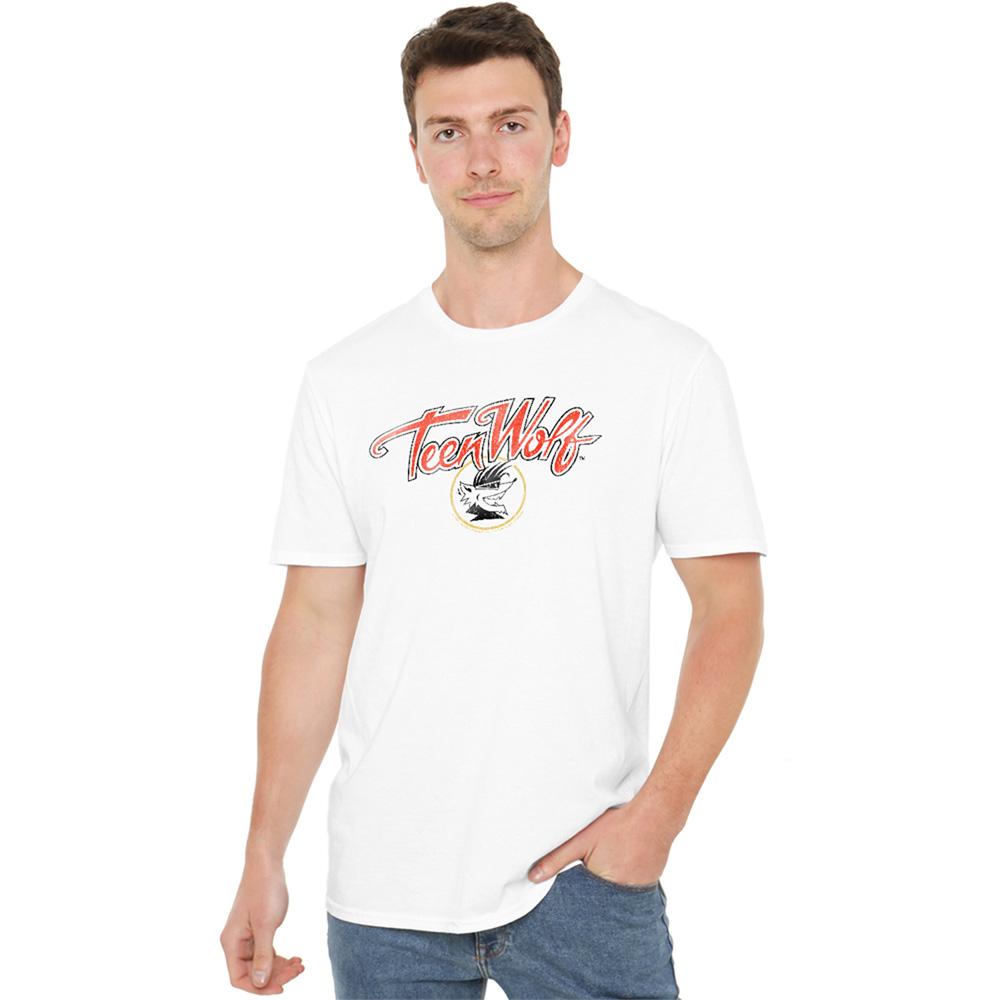 White - Lifestyle - Teen Wolf Unisex Adult Poster T-Shirt