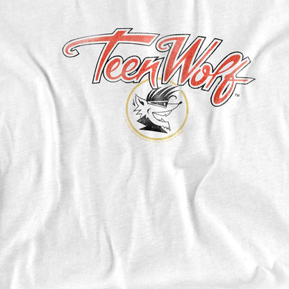 White - Side - Teen Wolf Unisex Adult Poster T-Shirt