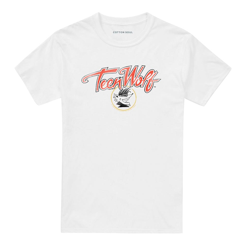 White - Front - Teen Wolf Unisex Adult Poster T-Shirt