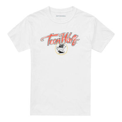 White - Front - Teen Wolf Unisex Adult Poster T-Shirt