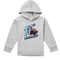Athletic Heather - Front - Marvel Childrens-Kids Thor Heather 11th Birthday Hoodie