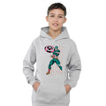 Athletic Heather - Lifestyle - Captain America Childrens-Kids Emerge Heather Pull Over Hoodie