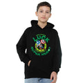 Black - Lifestyle - Captain America Childrens-Kids Lucky Super Hero Pull Over St Patricks Day Hoodie