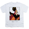 White - Front - Aladdin Childrens-Kids 100th Anniversary Jafar T-Shirt