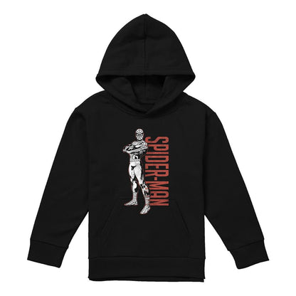 Athletic Heather - Lifestyle - Spider-Man Childrens-Kids Hero Stance Heather Hoodie