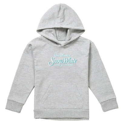 Athletic Heather - Front - Snow White And The Seven Dwarfs Childrens-Kids Logo Heather Hoodie