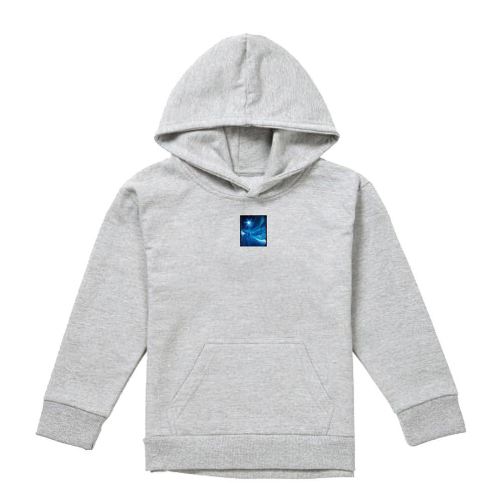 Athletic Heather - Front - Frozen Childrens-Kids Elsa´s Magical Light Heather Pullover Hoodie