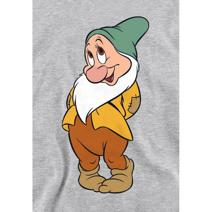 Athletic Heather - Side - Snow White And The Seven Dwarfs Childrens-Kids Happy Heather Hoodie