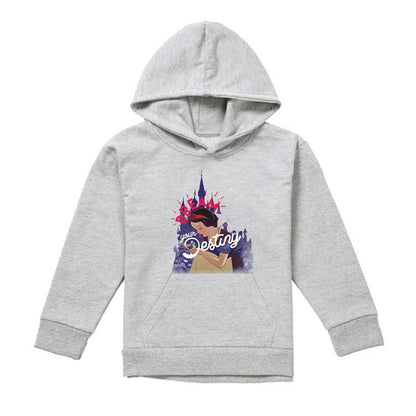 Athletic Heather - Front - Snow White Childrens-Kids Dream Your Destiny Heather Hoodie