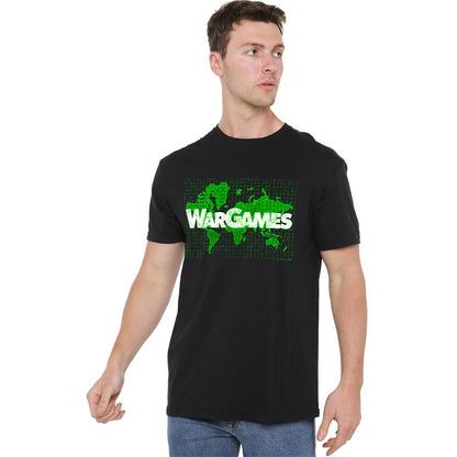 Black - Lifestyle - WarGames Unisex Adult Game Board T-Shirt