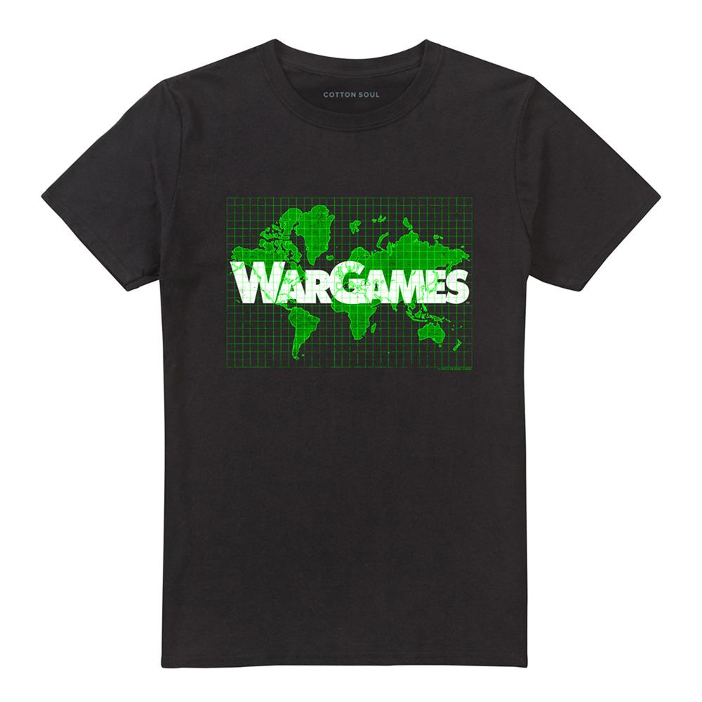 Black - Front - WarGames Unisex Adult Game Board T-Shirt