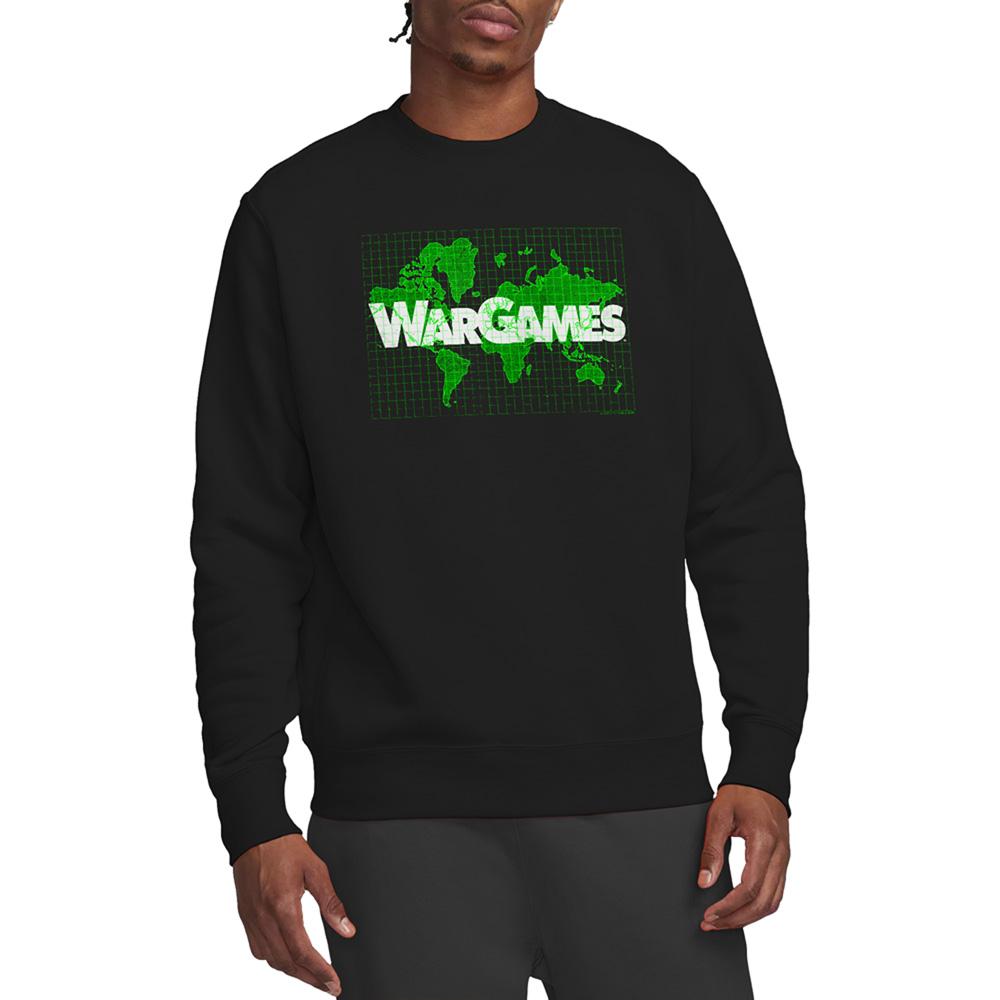 Black - Lifestyle - WarGames Unisex Adult Game Board Sweatshirt