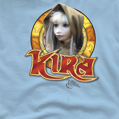 Light Blue - Side - Dark Crystal Unisex Adult Kira Circle T-Shirt