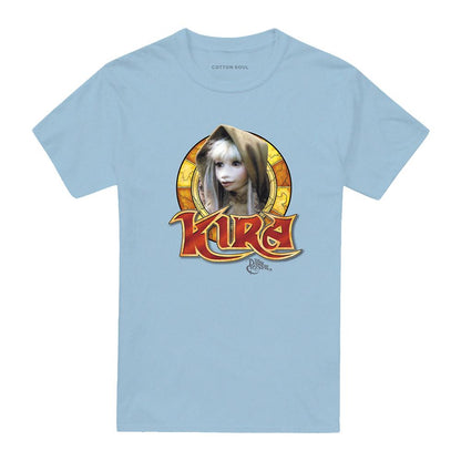 Light Blue - Front - Dark Crystal Unisex Adult Kira Circle T-Shirt