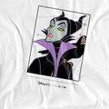 White - Back - Maleficent Childrens-Kids 100th Anniversary Edition T-Shirt