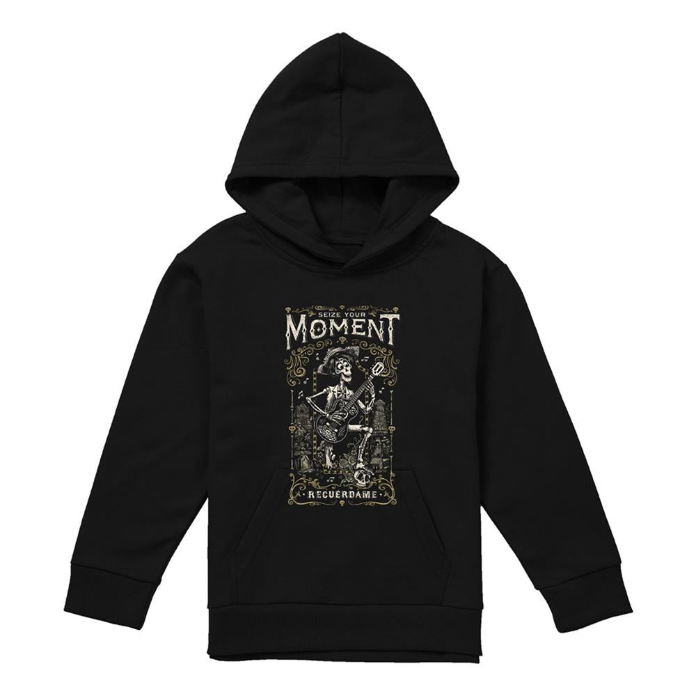 Athletic Heather - Lifestyle - Coco Childrens-Kids Seize Your Moment Recuerdame Hector Heather Hoodie