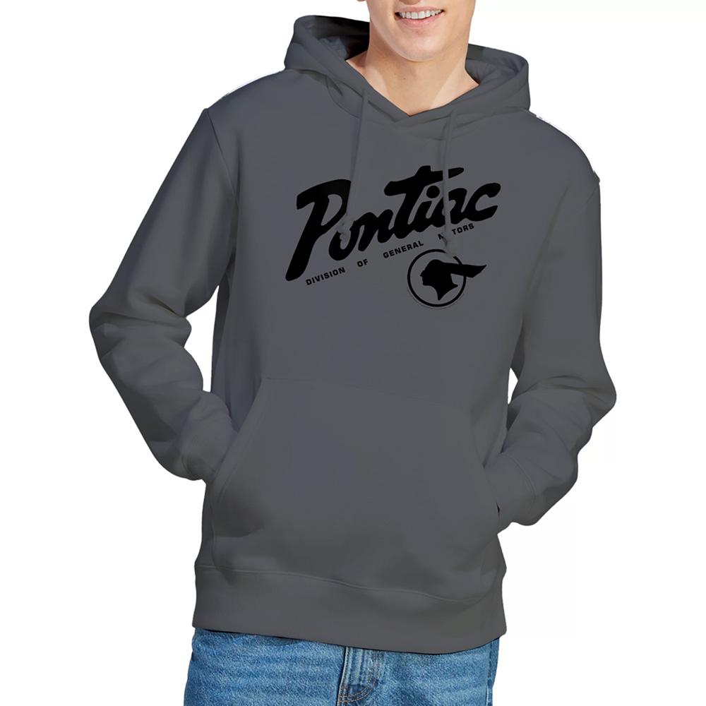 Charcoal - Lifestyle - Pontiac Unisex Adult Division Hoodie