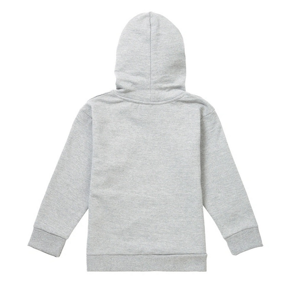 Athletic Heather - Back - Power Rangers Childrens-Kids Trio Heather Pullover Hoodie