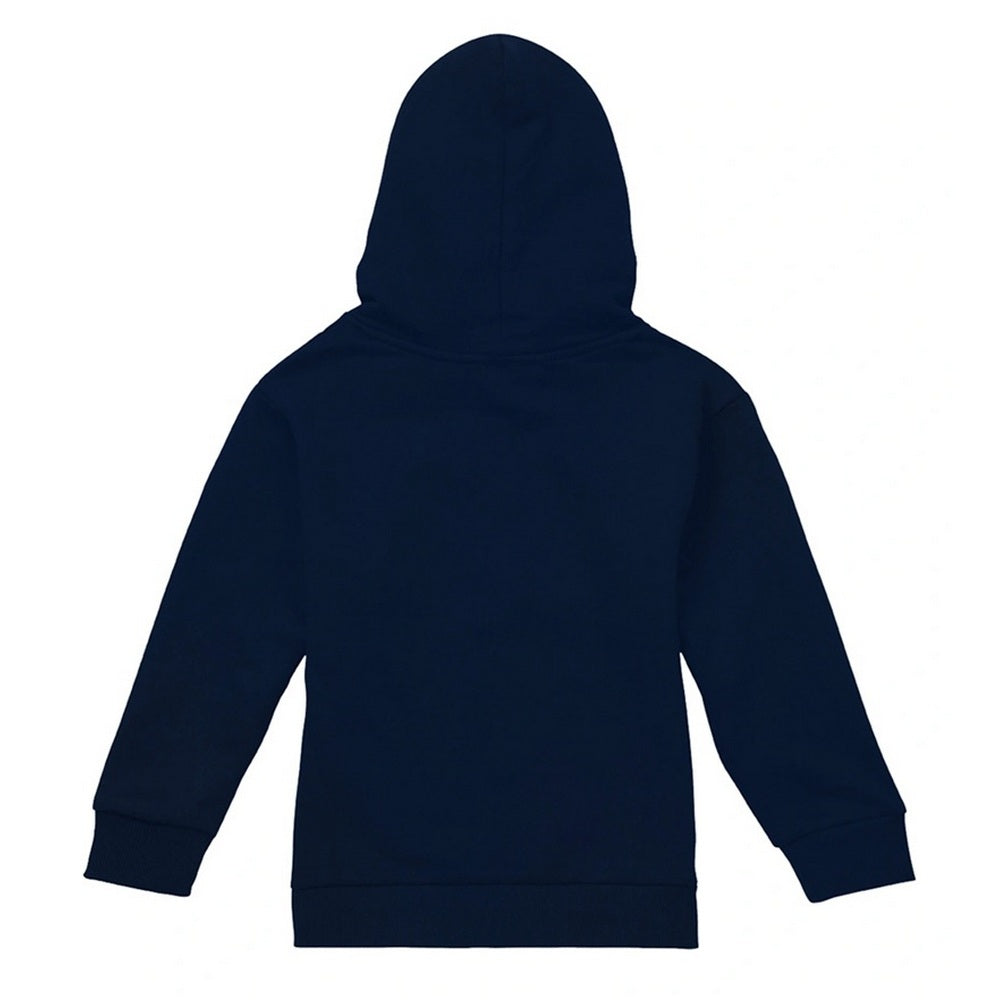 Navy - Back - Power Rangers Childrens-Kids Trio Heather Pullover Hoodie