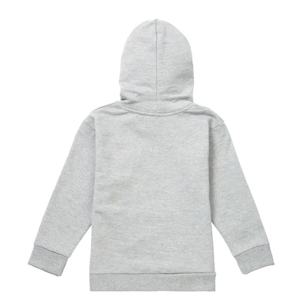 Athletic Heather - Back - Black Panther Childrens-Kids Scratch Pull Over Hoodie