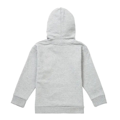 Athletic Heather - Back - Black Panther Childrens-Kids Scratch Pull Over Hoodie