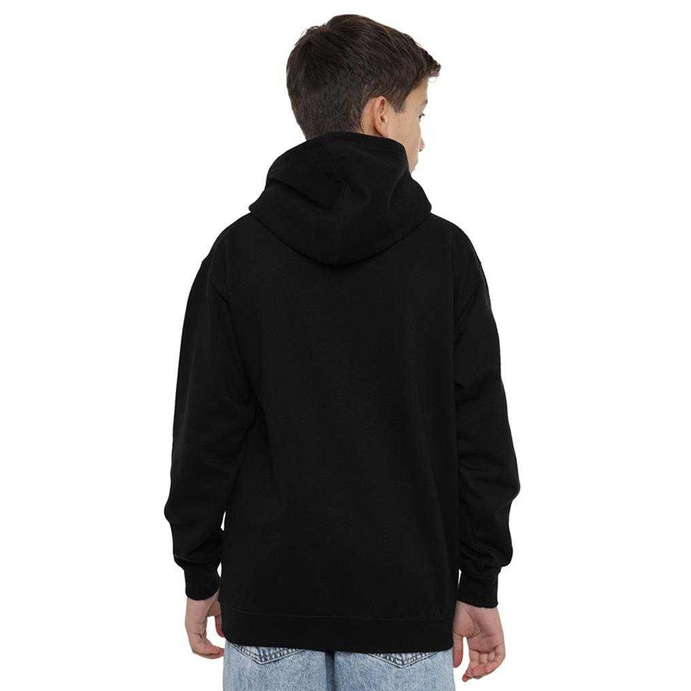 Black - Pack Shot - Black Panther Childrens-Kids Scratch Pull Over Hoodie