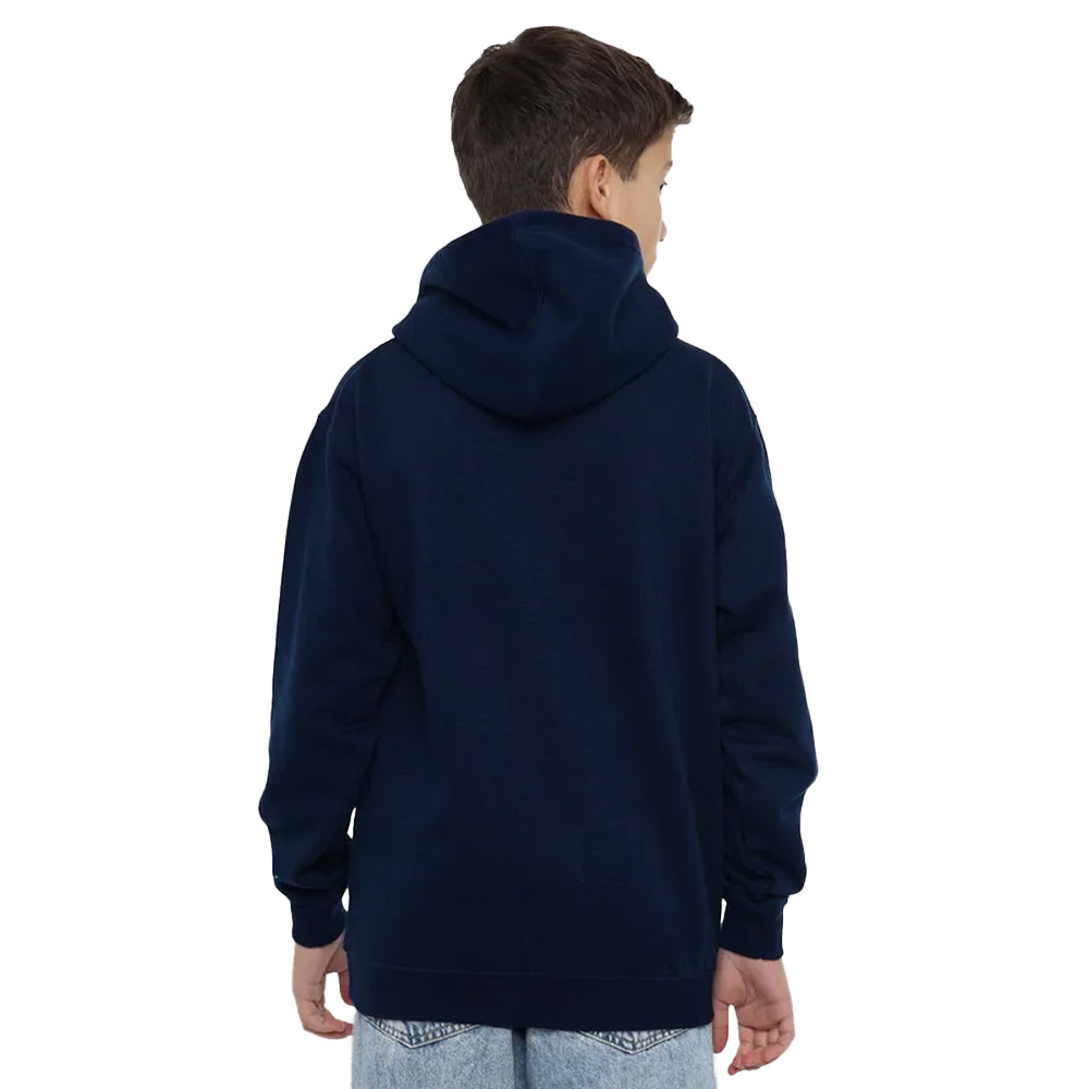 Navy - Pack Shot - Black Panther Childrens-Kids Scratch Pull Over Hoodie