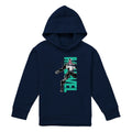Navy - Front - Venom Childrens-Kids Emerge Pull Over Hoodie