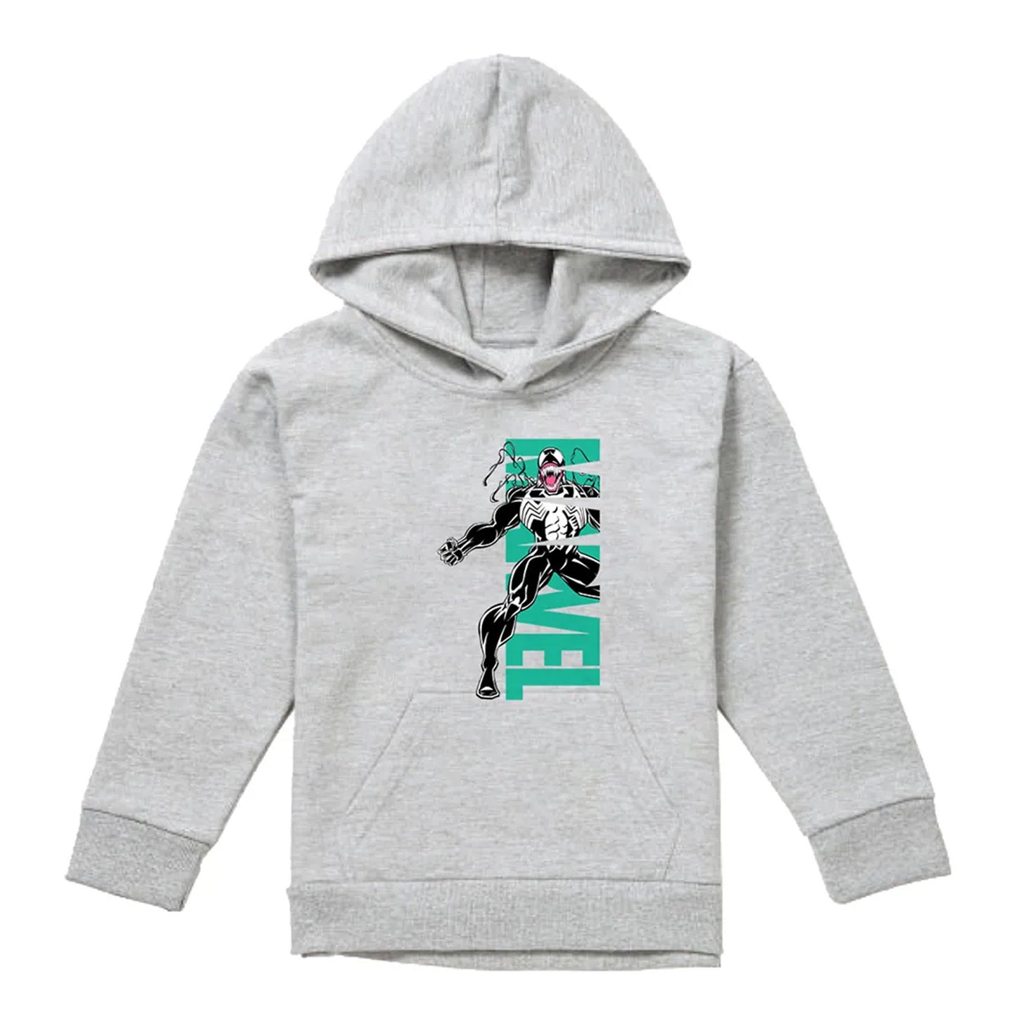 Athletic Heather - Front - Venom Childrens-Kids Emerge Pull Over Hoodie