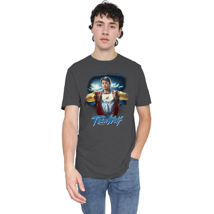 Charcoal - Lifestyle - Teen Wolf Unisex Adult Poster Heather T-Shirt