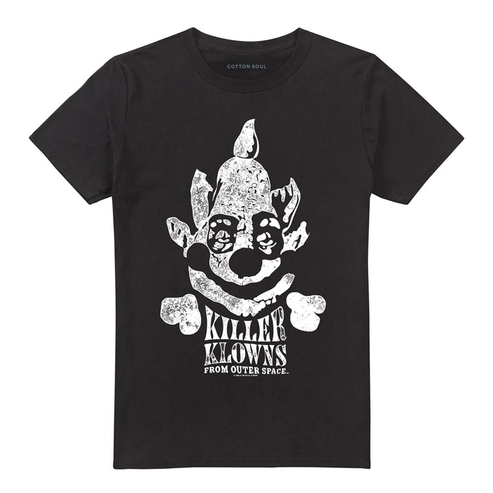 Black - Front - Killer Klowns From Outer Space Unisex Adult Kreepy T-Shirt