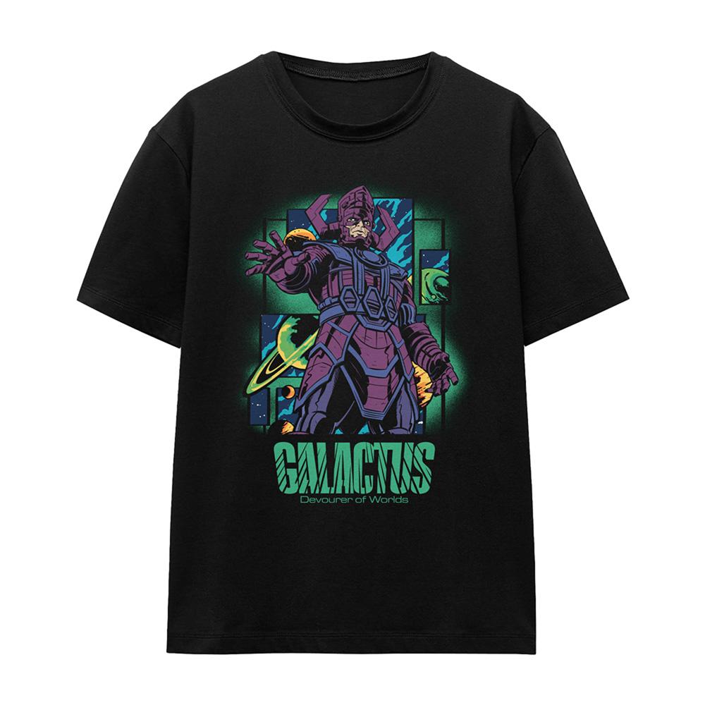 Black - Front - Fantastic Four Womens-Ladies Devourer Of Worlds Galactus T-Shirt