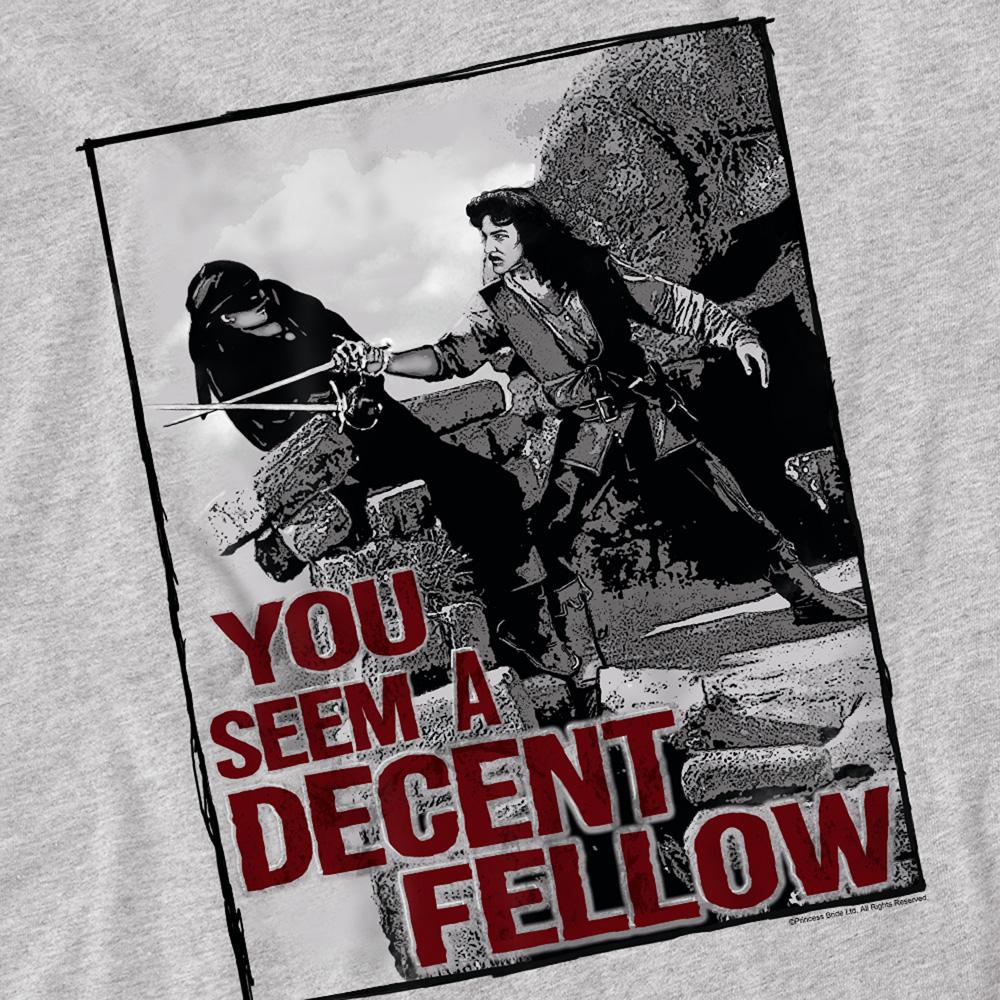 Athletic Heather - Side - The Princess Bride Unisex Adult Fellow Heather T-Shirt