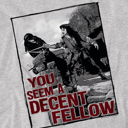 Athletic Heather - Side - The Princess Bride Unisex Adult Fellow Heather T-Shirt