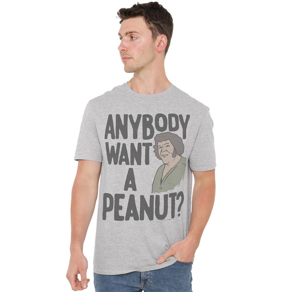 Athletic Heather - Back - The Princess Bride Unisex Adult Anybody Want A Peanut? Heather T-Shirt