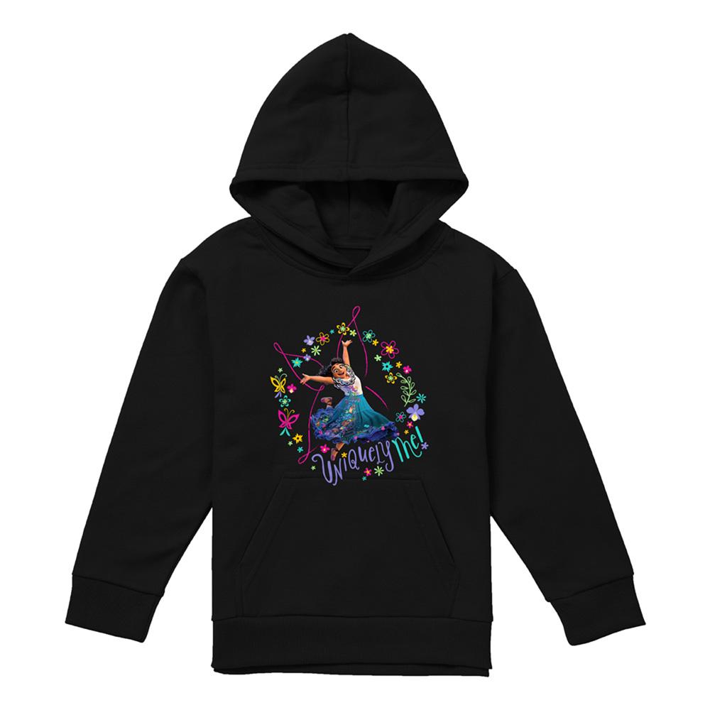 Black - Front - Encanto Childrens-Kids Uniquely Me Mirabel Hoodie
