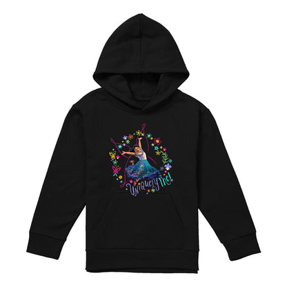 Black - Front - Encanto Childrens-Kids Uniquely Me Mirabel Hoodie