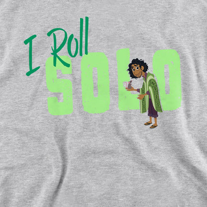 Athletic Heather - Back - Encanto Childrens-Kids I Roll Solo Bruno Hoodie