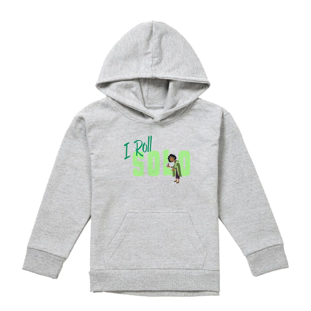 Athletic Heather - Front - Encanto Childrens-Kids I Roll Solo Bruno Hoodie