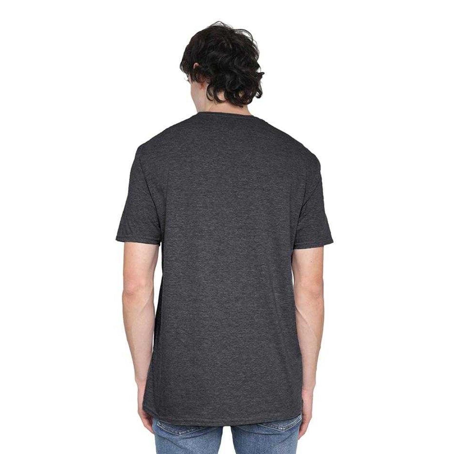 Dark Heather - Pack Shot - Asterix Unisex Adult Csar Of Rome Heather T-Shirt