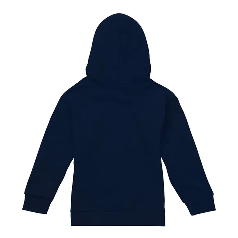 Navy - Back - Spider-Man Childrens-Kids Wall Crawling Hoodie