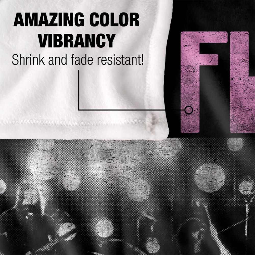 Black-Pink - Lifestyle - Pink Floyd Silky Heads Supersoft Blanket