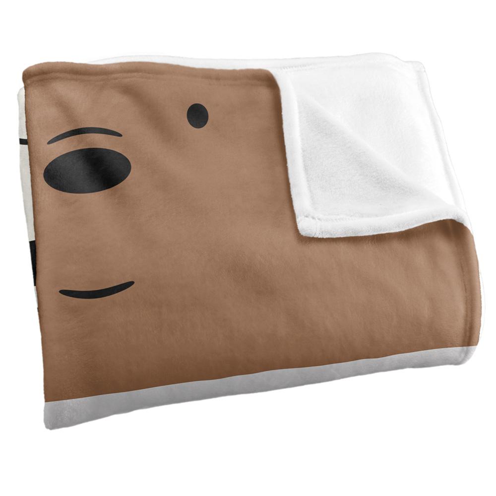 Multicoloured - Side - We Bare Bears Silky Stack Supersoft Blanket